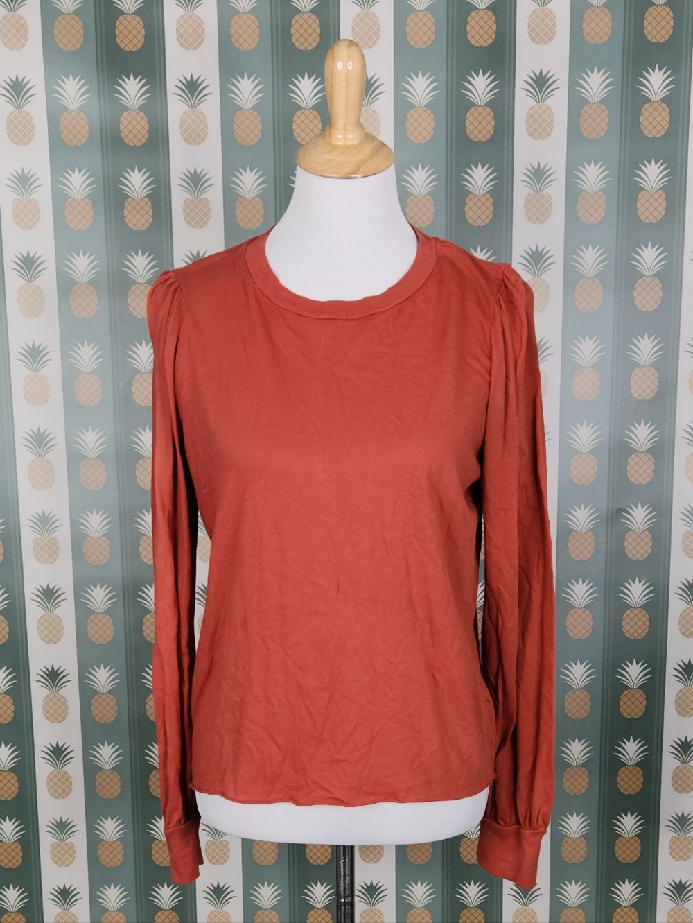LAMade Rust Long-Sleeve Women's Top